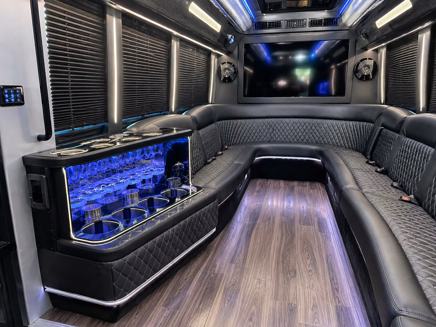 hollywood concert party bus rental