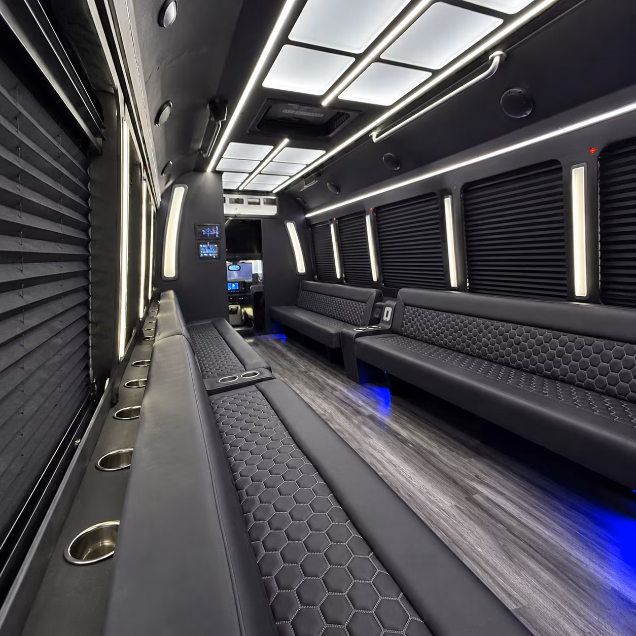 hollywood party bus rentals inside