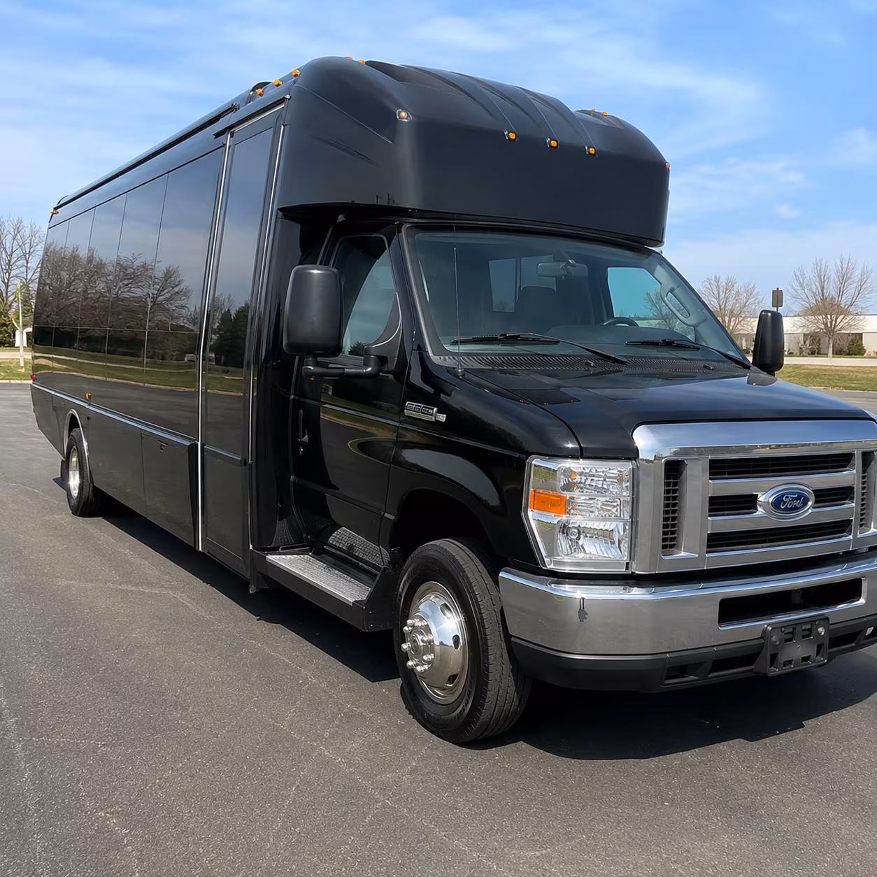 hollywood wedding party bus rental